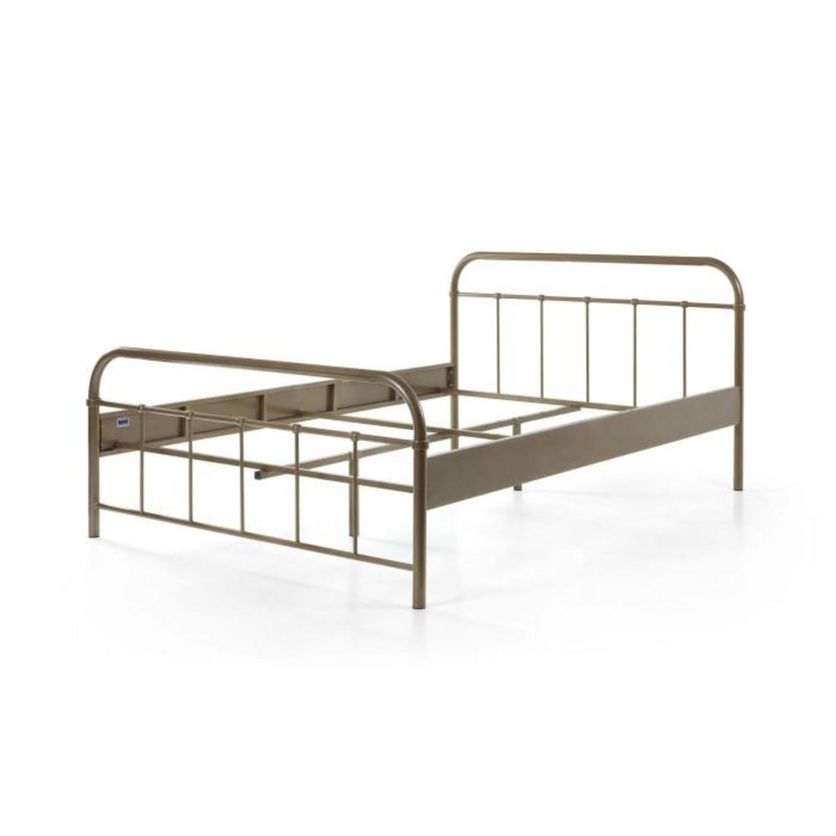 Paris Prix Pack - Lit Enfant & Sommier  Boston  140x200cm Bronze