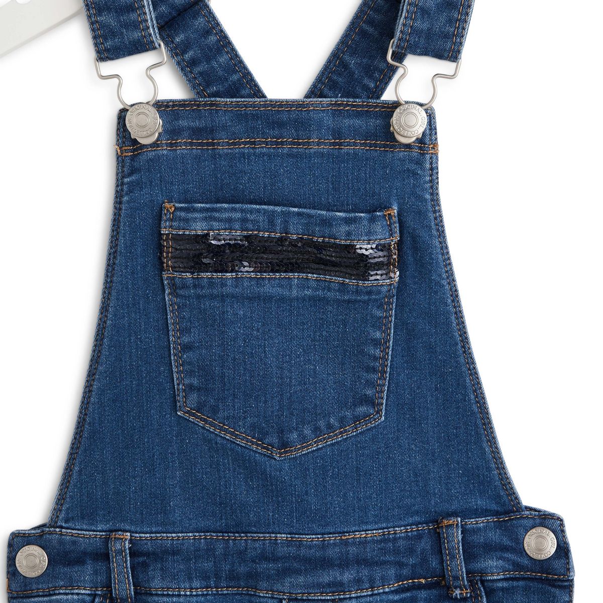 IN EXTENSO Salopette en jean fille