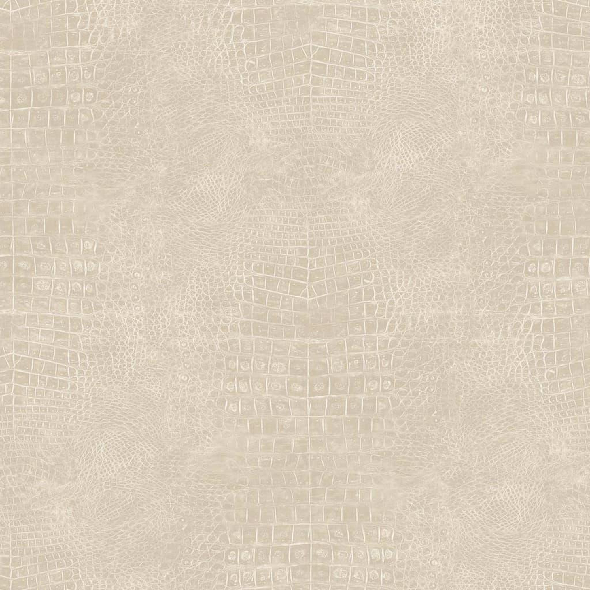 Voir la diapositive 2 : Noordwand Noordwand Papier peint Croco Beige