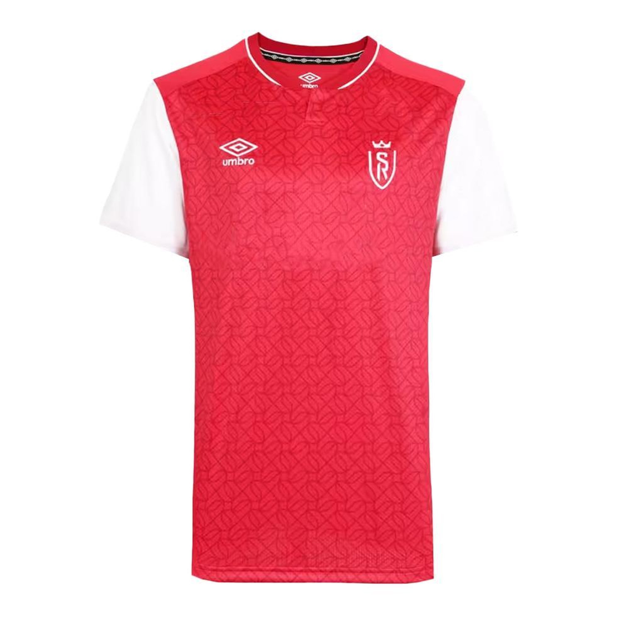 UMBRO Stade de Reims Maillot Réplica Domicile Umbro 2023/2024. Coloris disponibles : Rouge