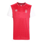 UMBRO tade de Reims Maillot Réplica Domicile Umbro 2023/2024. Coloris disponibles : Rouge