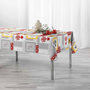 Voir la diapositive 3 : Paris Prix Nappe Antitache  Graziella  150x240cm Jaune & Brique