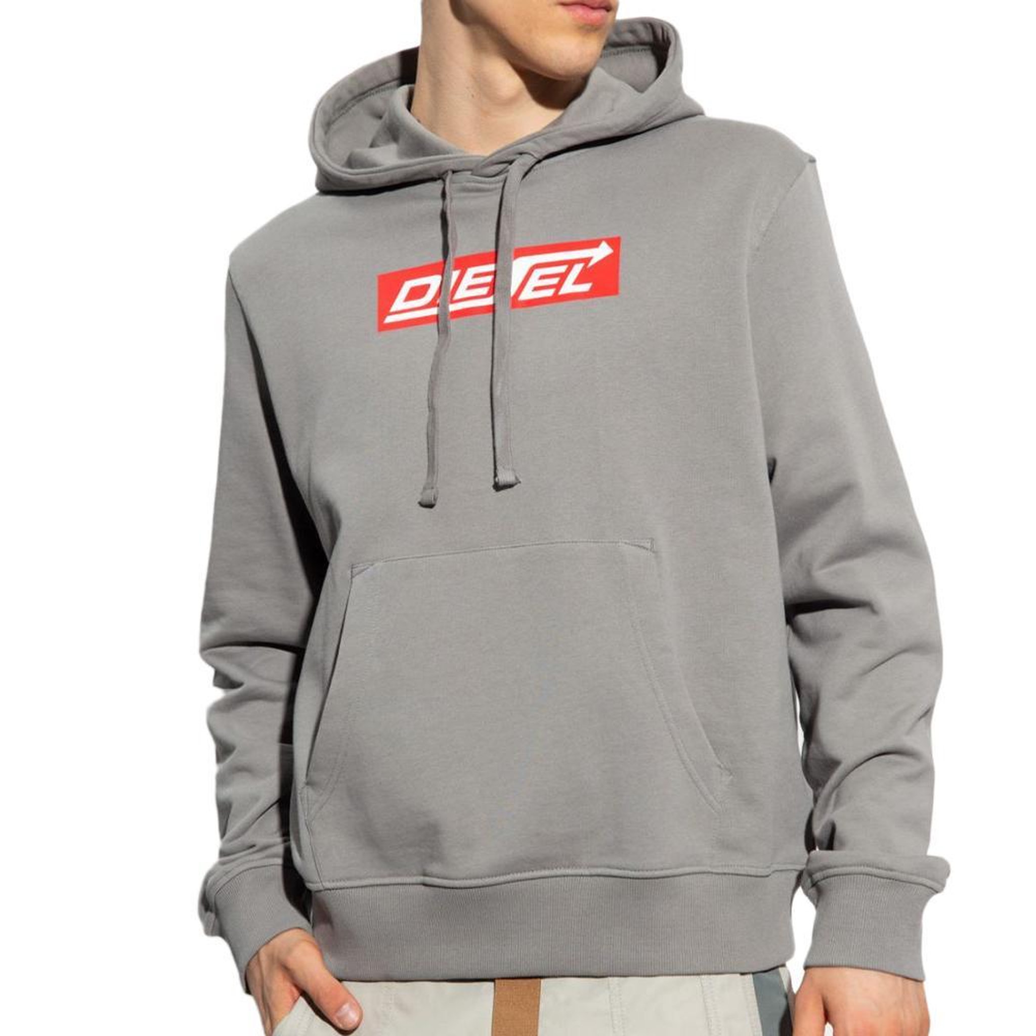 Voir la diapositive 1 : DIESEL Sweat gris Homme Diesel Ginn