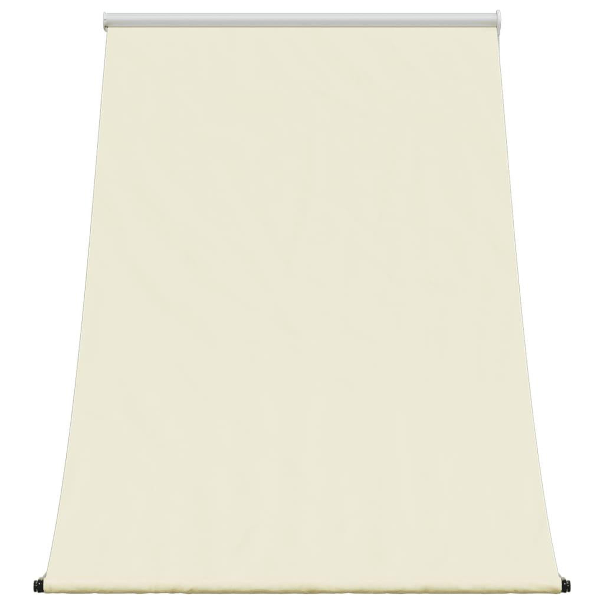 Voir la diapositive 3 : VIDAXL Auvent retractable creme 150x150 m tissu et acier