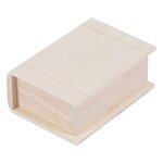Paris Prix Boîte Déco en Bois  Livre  12cm Naturel