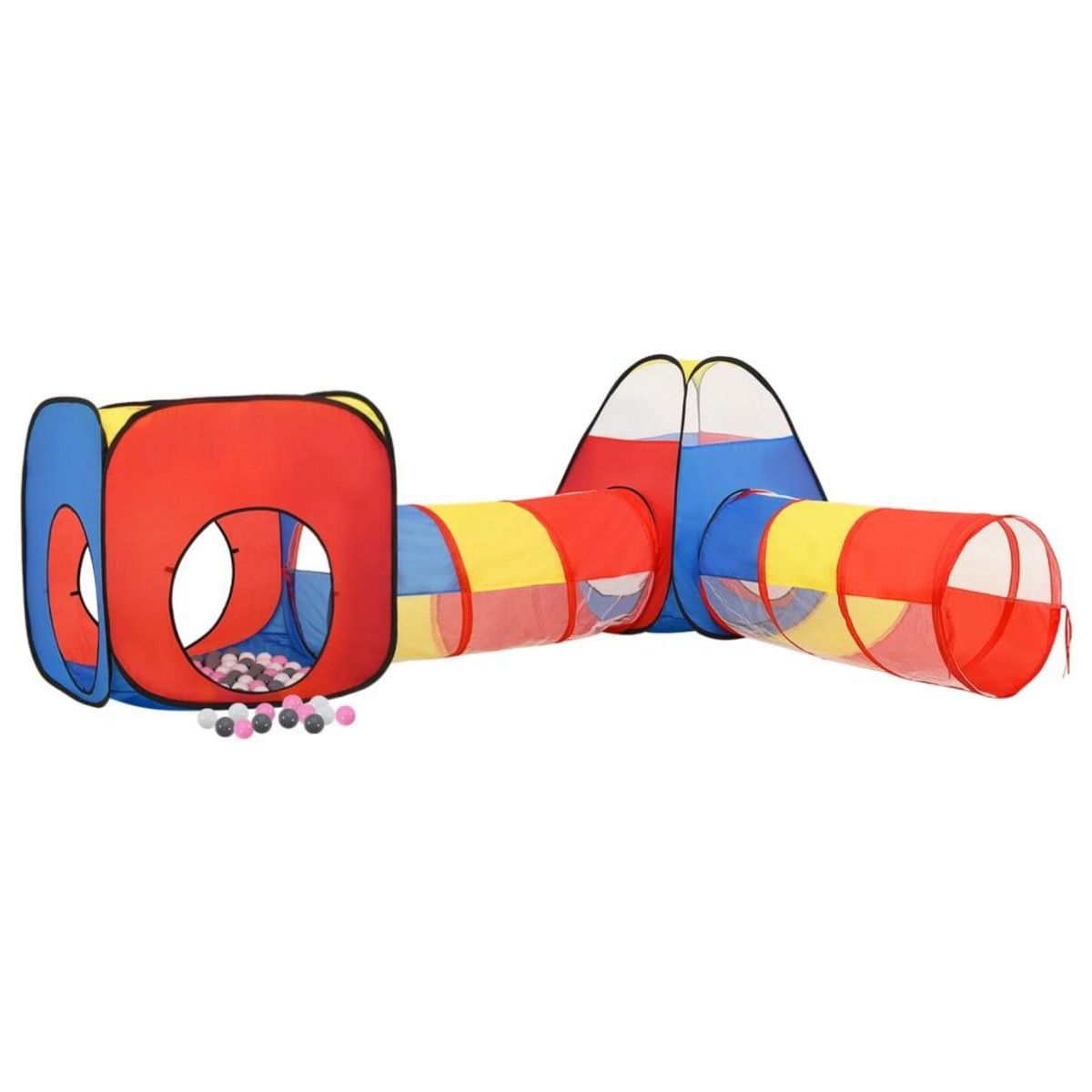 VIDAXL Tente de jeu pour enfants avec 250 balles Multicolore
