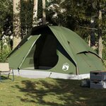VIDAXL Tente familiale a dome 6 personnes vert olive impermeable