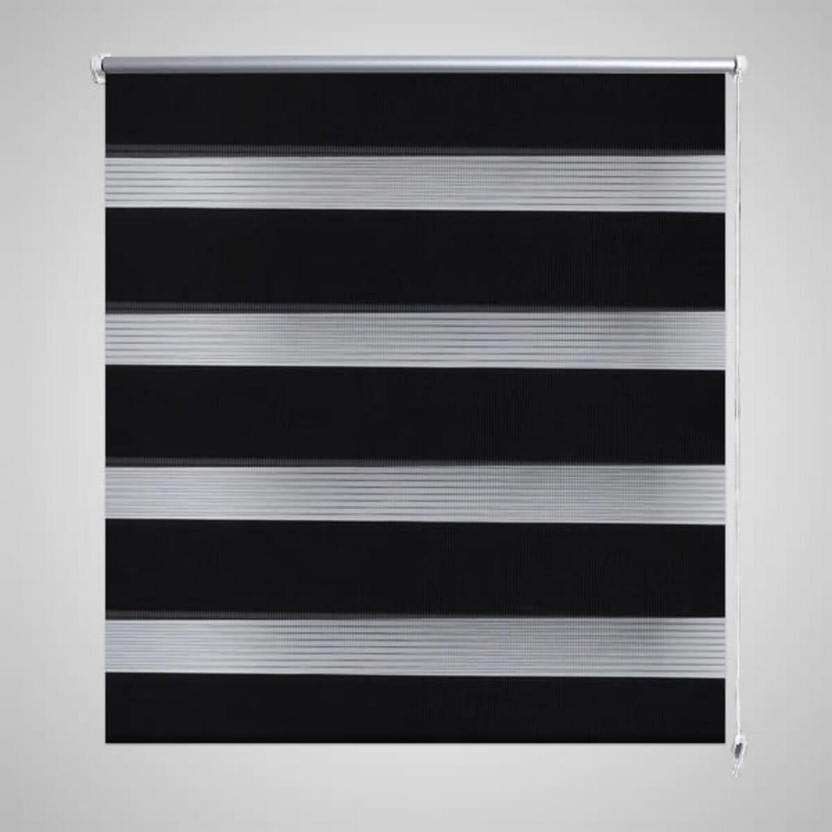 VIDAXL Store enrouleur tamisant 120 x 230 cm noir