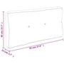 Voir la diapositive 6 : VIDAXL Coussin de palette creme 70x40x12 cm tissu