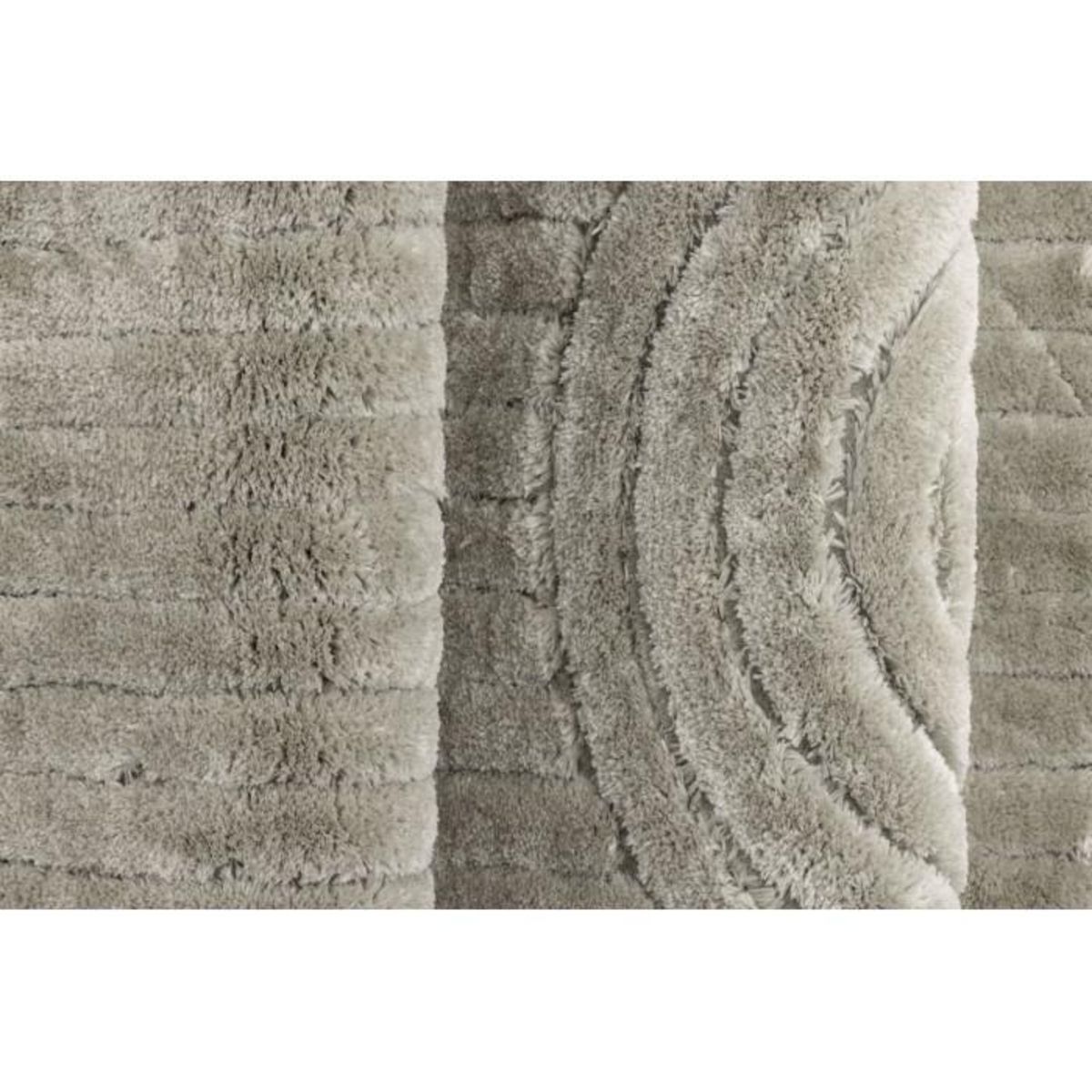 Paris Prix Tapis Déco Texturé  Niklas  160x230cm Grège