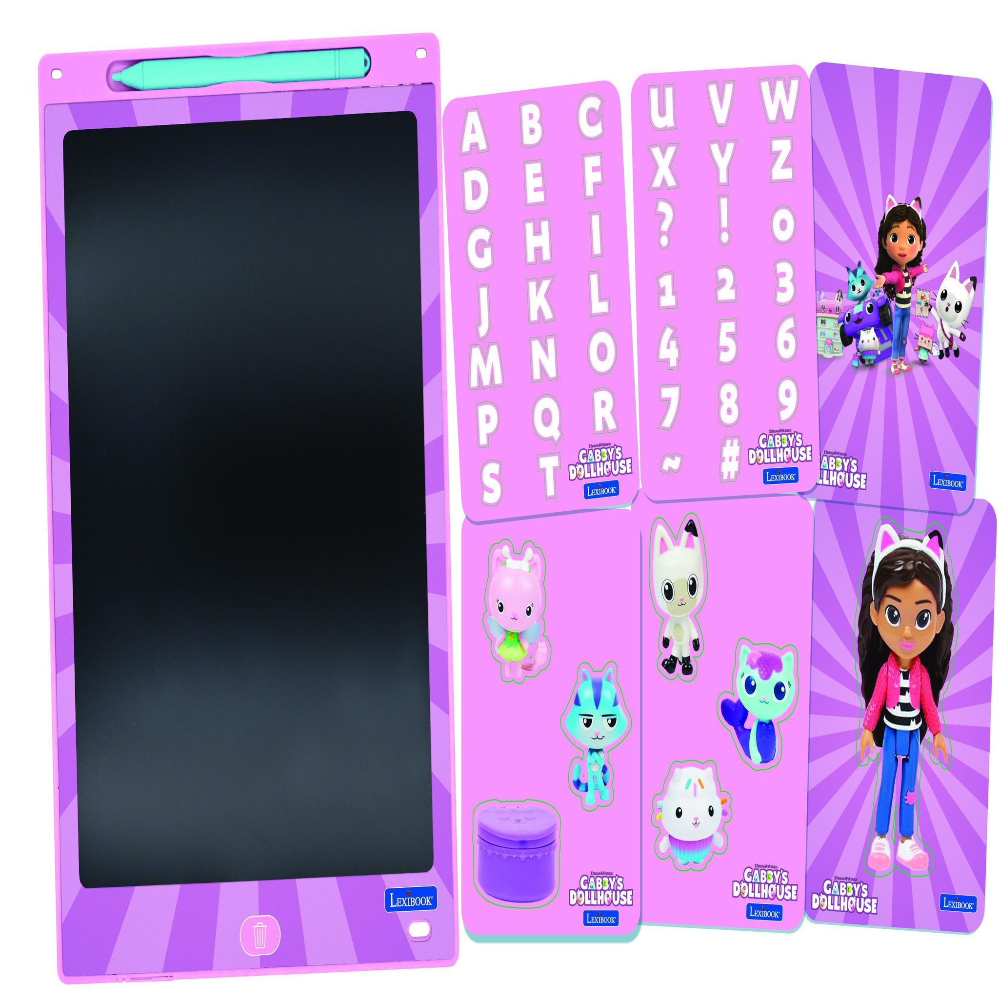 Voir la diapositive 3 : Lexibook Tablette à Dessins multicolore  Gabby et la maison magique