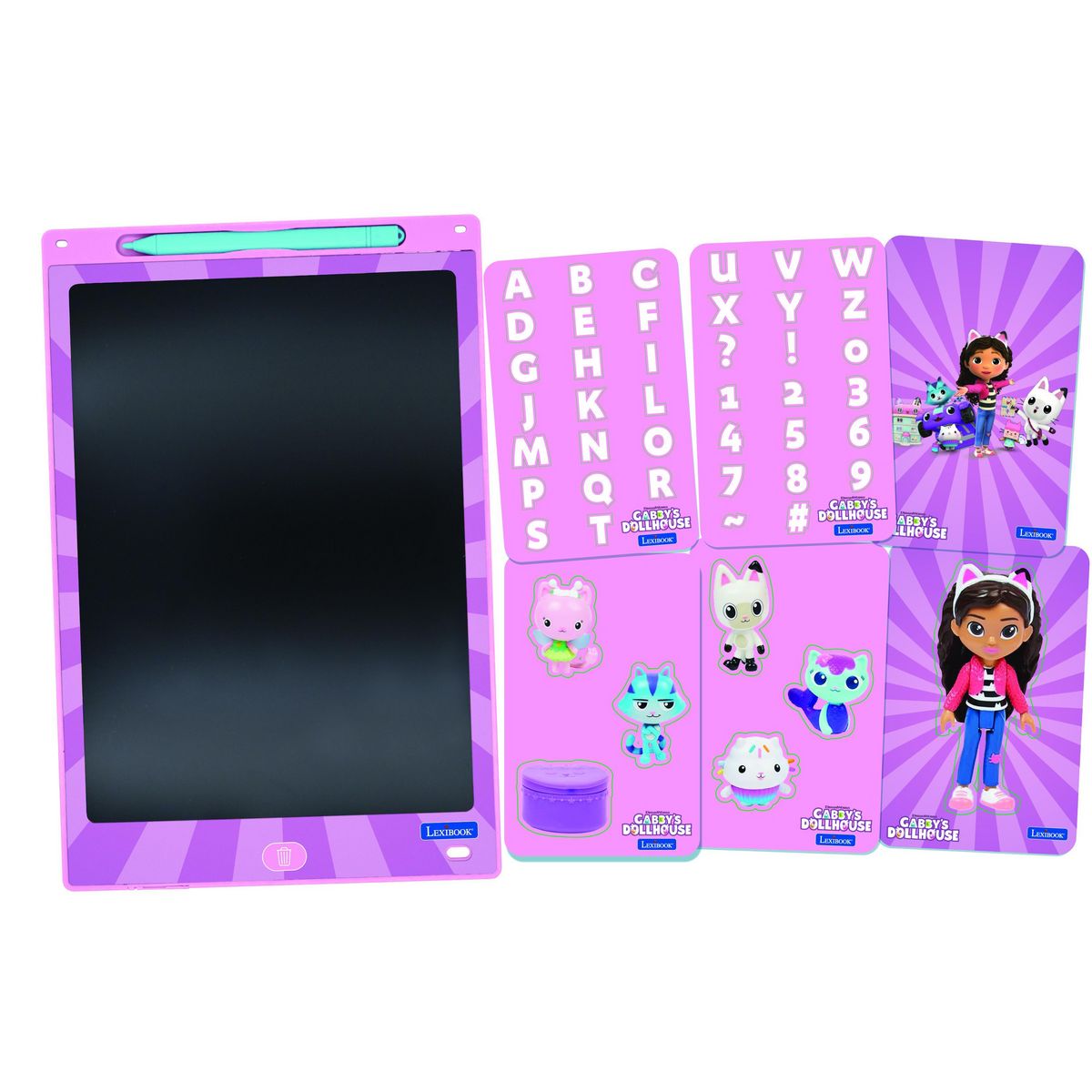 Lexibook Tablette à Dessins multicolore  Gabby et la maison magique