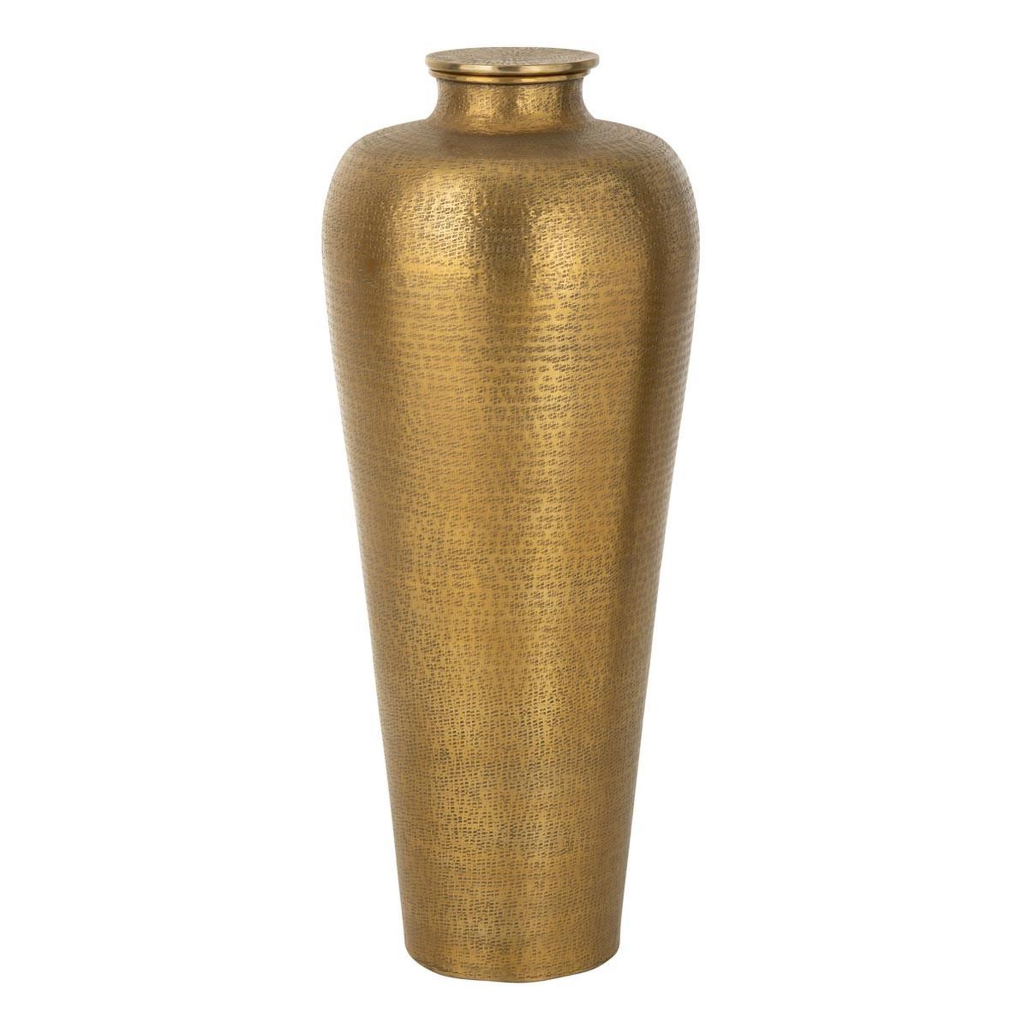 J-LINE Vase déco en métal  floor  101cm doré