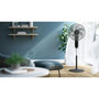 Voir la diapositive 2 : Philips Ventilateur sur pied - PHILIPS - CX1520/01 - Série 1000 - Silencieux - 2-en-1 - Flux d'air de 3330 m³/h - 43 db(A)? - Noir
