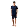Voir la diapositive 4 : FILA Ensemble pyjama court homme en coton jersey FPS1194