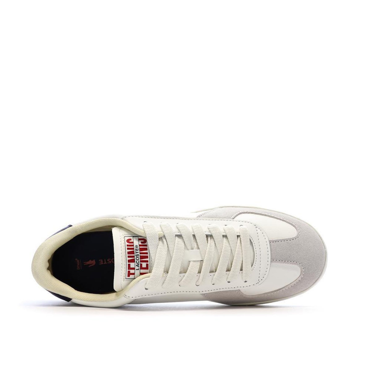 Lacoste Baskets Blanches/Marine Homme Lacoste Baseshot Pro 225
