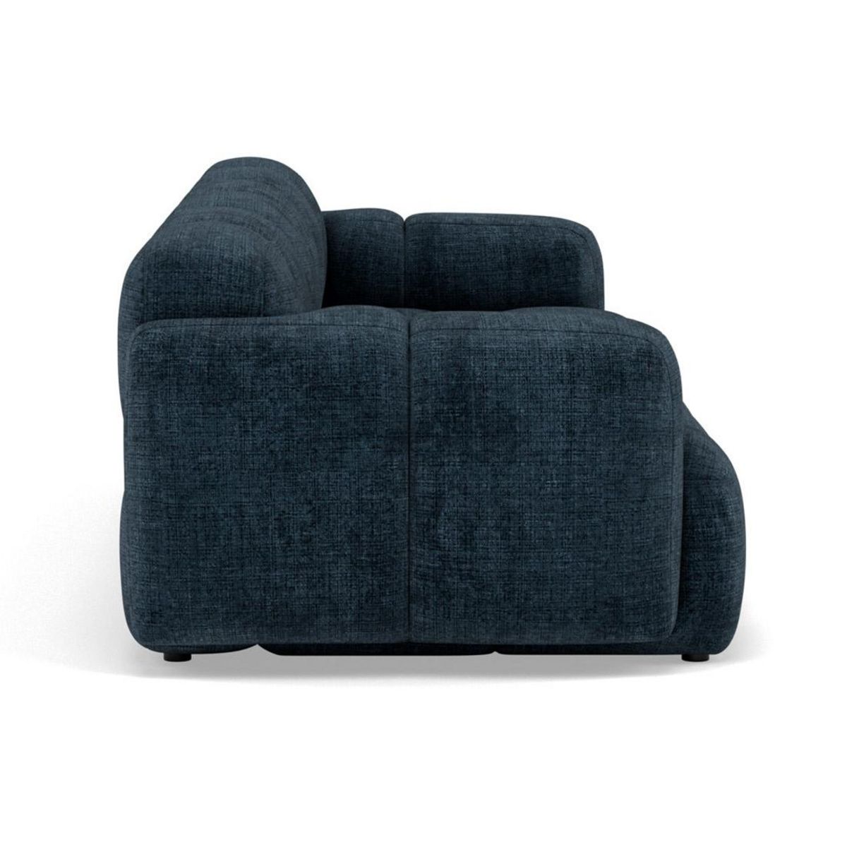 LISA DESIGN Grace - canapé modulable 3 places en velours texturé