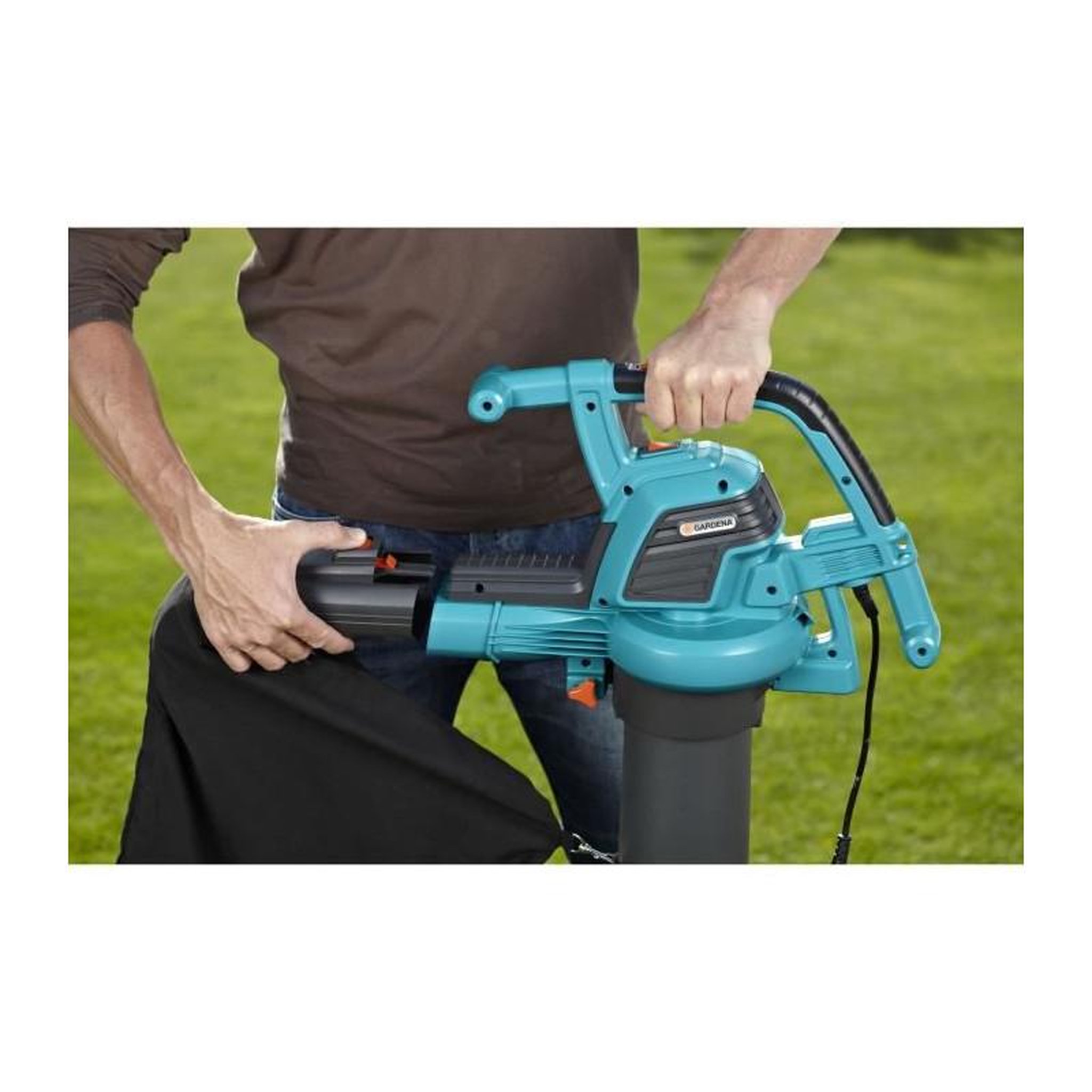 Voir la diapositive 3 : Gardena Aspirateur Souffleur de feuilles électrique ErgoJet 2500