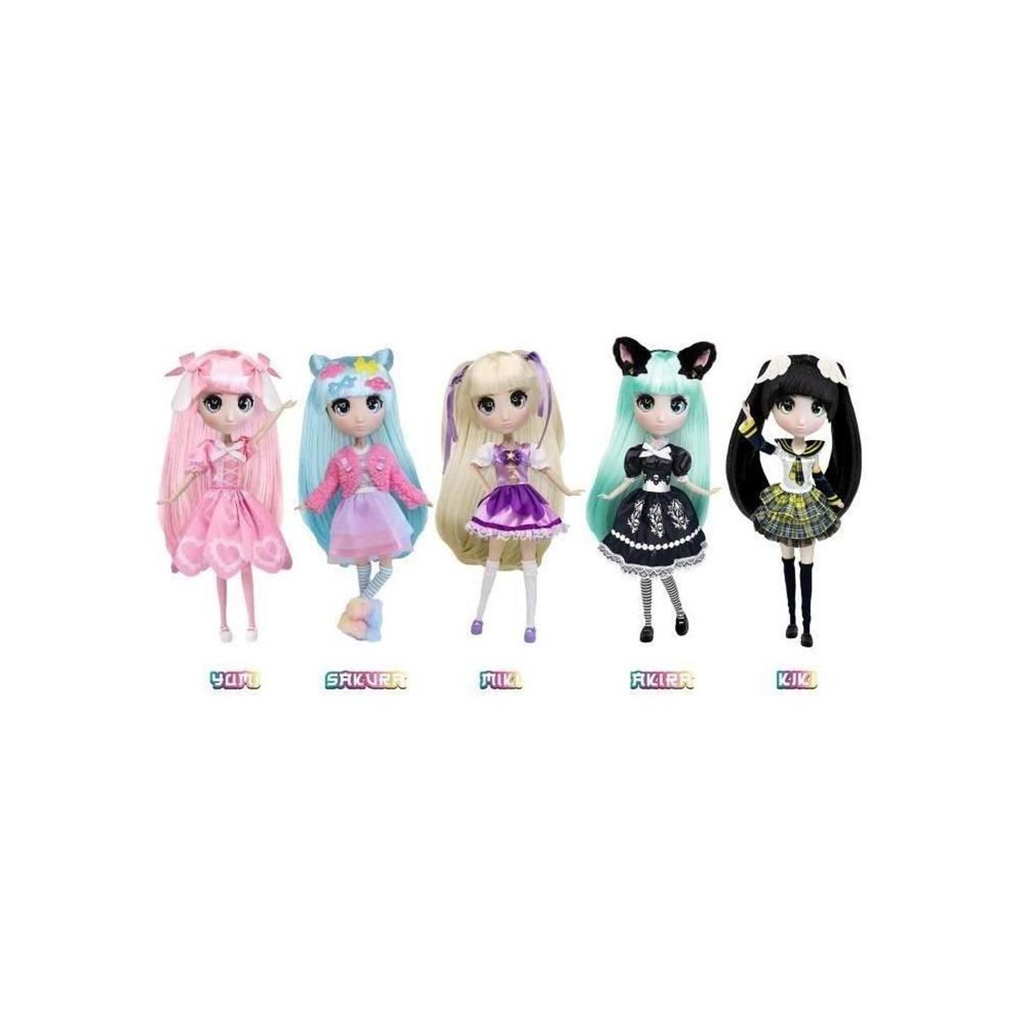 Voir la diapositive 6 : BANDAI Grande Poupée Kawai style Japon 30 cm - Poupée Kiki - BANDAI - Licence Officielle Shibajuku Anime