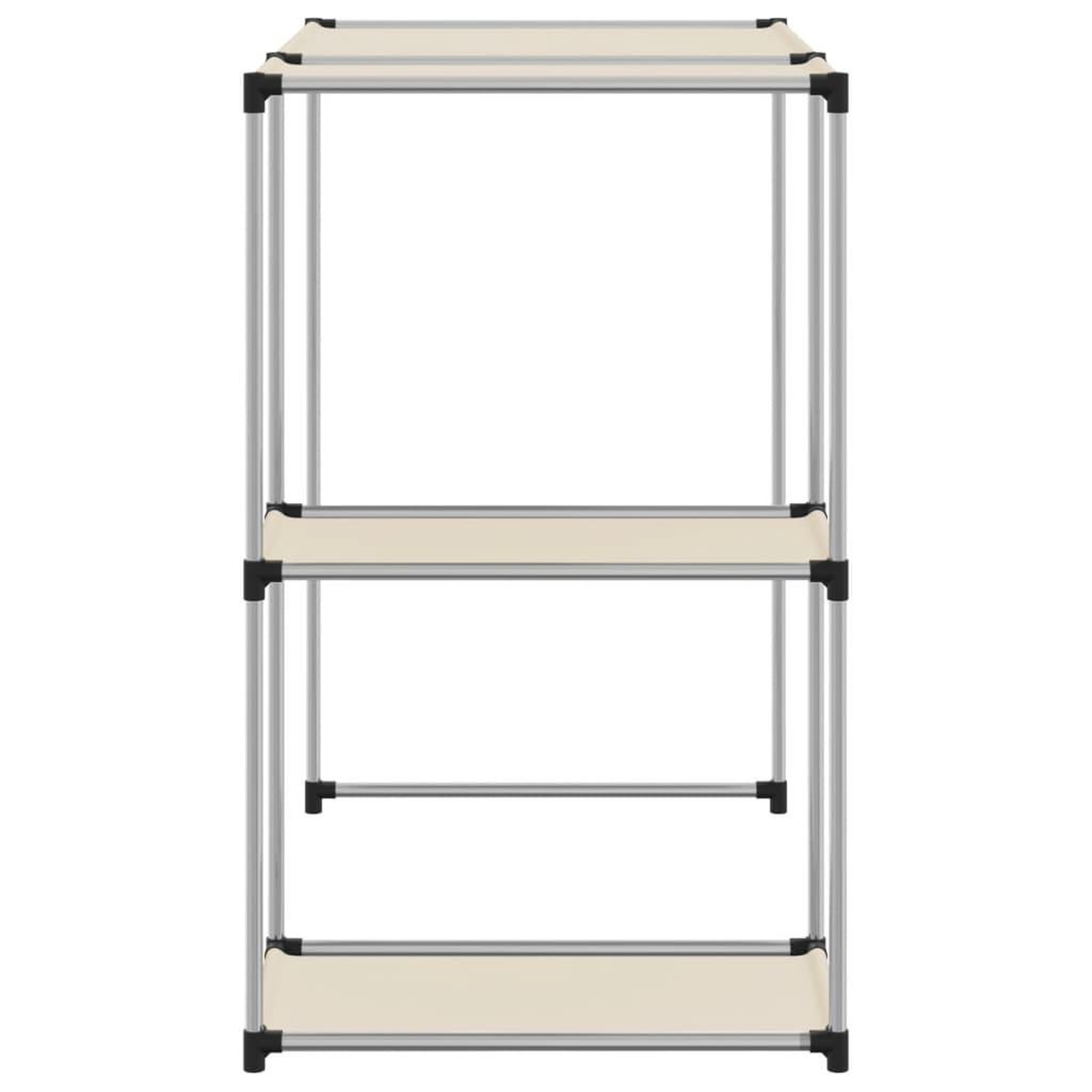 Voir la diapositive 4 : VIDAXL Support de rangement sur la machine a laver Creme 87x55x90,5 cm