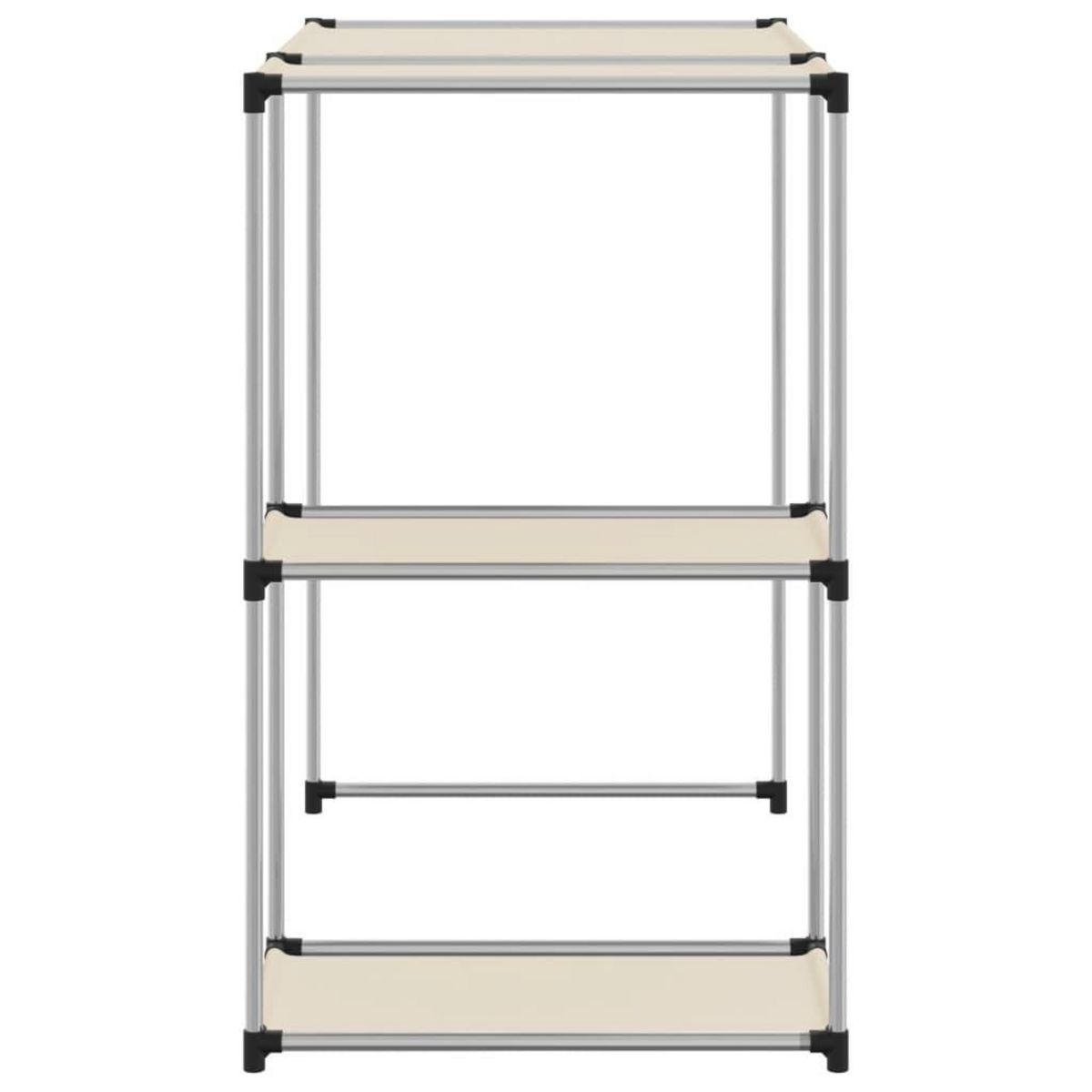 VIDAXL Support de rangement sur la machine a laver Creme 87x55x90,5 cm