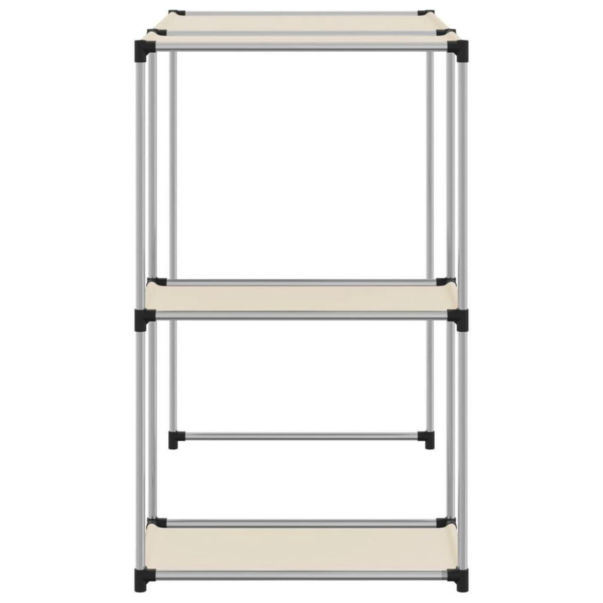 VIDAXL Support de rangement sur la machine a laver Creme 87x55x90,5 cm