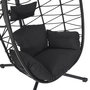 Voir la diapositive 6 : Paris Prix Fauteuil Suspendu  Zadar  109cm Noir