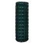 Voir la diapositive 3 : VIDAXL Cloture Euro Acier 25 x 1,7 m Vert