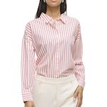 Vila Chemise Blanc/ Femme Vila Sereen. Coloris disponibles : Rouge