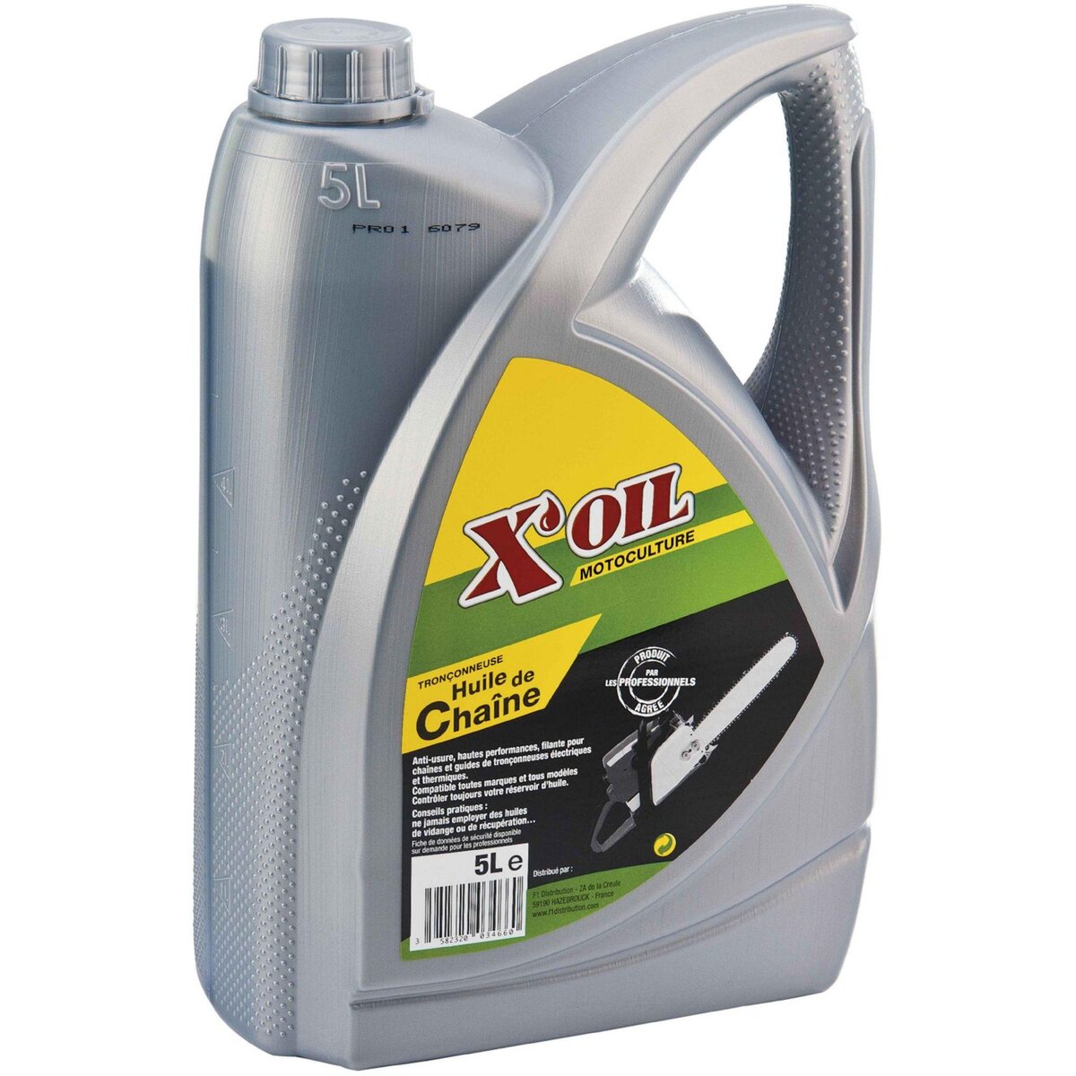 X oil Huile spéciale chaine tronçonneuse