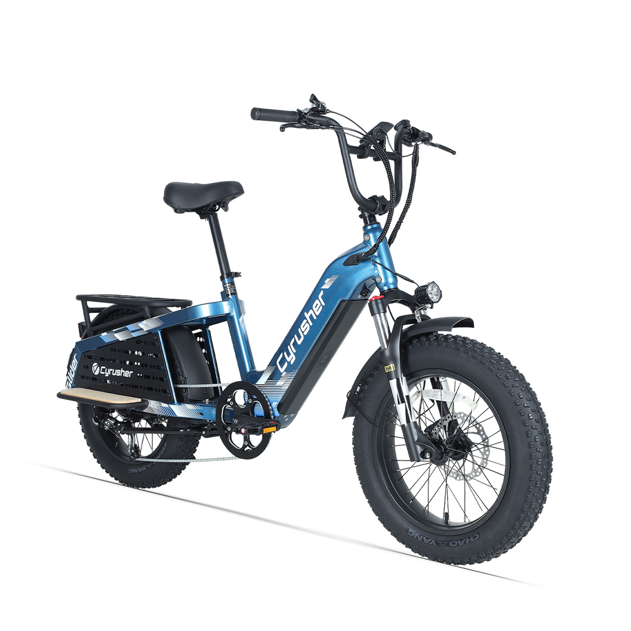 Voir la diapositive 2 : CYRUSHER Vélo cargo électrique Cyrusher Glider