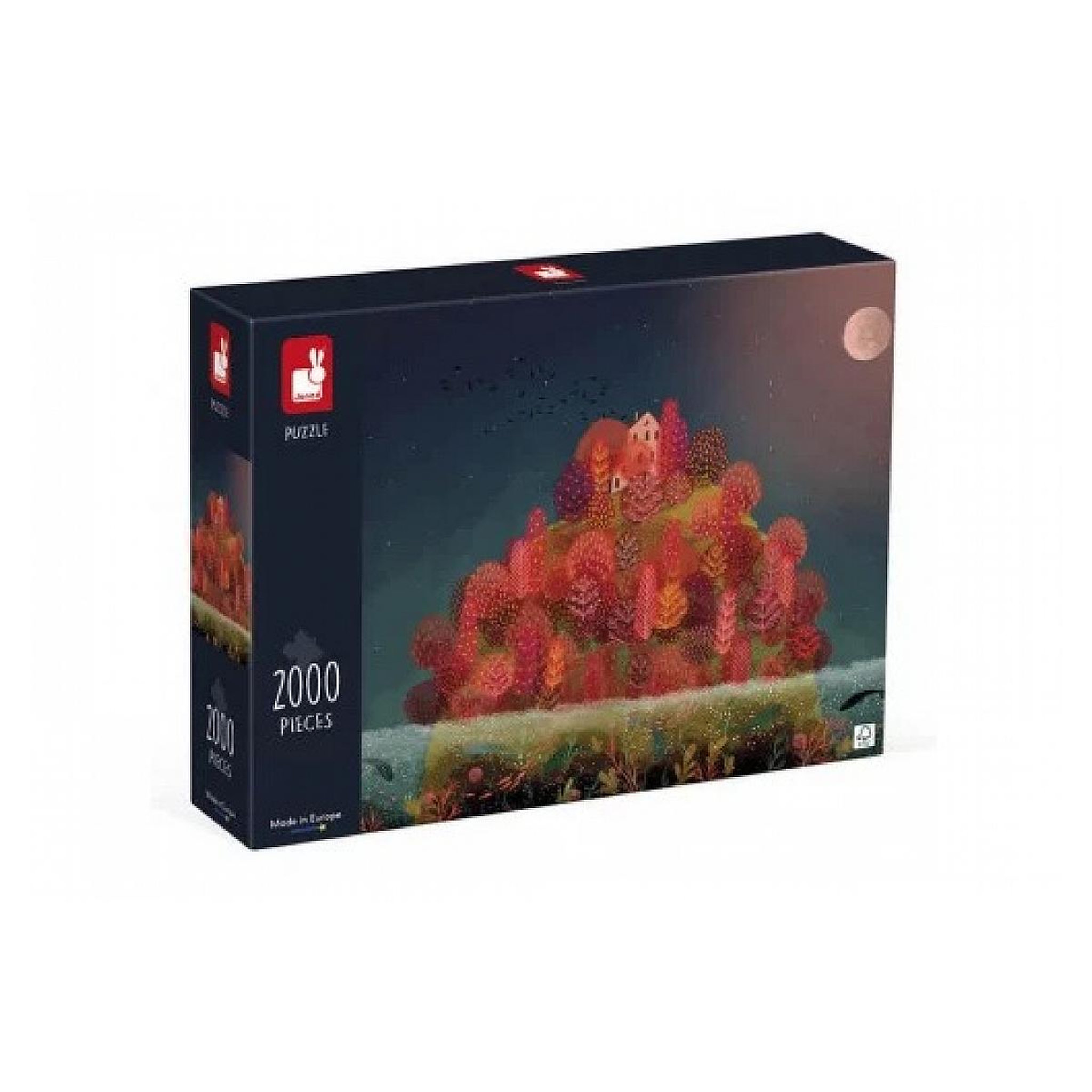Juratoys-Janod Puzzle automne rouge 2000 pieces – juratoys-janod