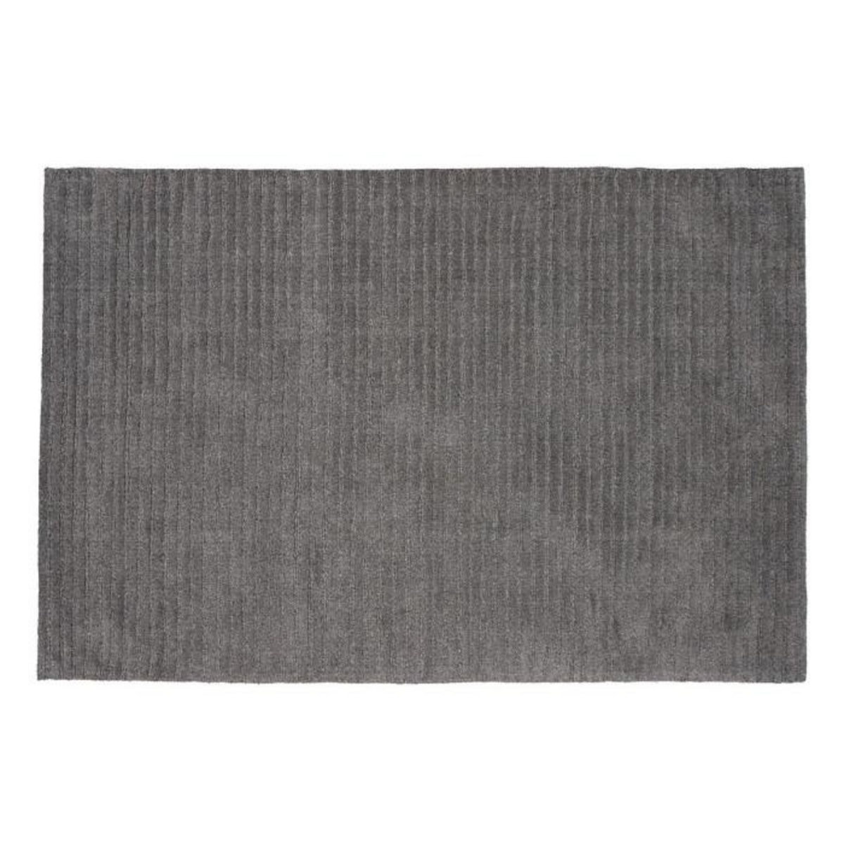 Paris Prix Tapis Déco en Laine  Milton  162x230cm Gris Foncé