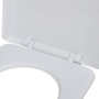Voir la diapositive 5 : VIDAXL Sieges de toilette avec couvercles 2 pcs Plastique Blanc