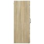 Voir la diapositive 4 : VIDAXL Armoire murale suspendue Chêne sonoma 69,5x34x90 cm