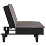 Voir la diapositive 5 : VIDAXL Canape-lit taupe tissu