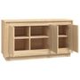 Voir la diapositive 6 : VIDAXL Buffet chêne sonoma 102x35x55 cm bois d ingénierie