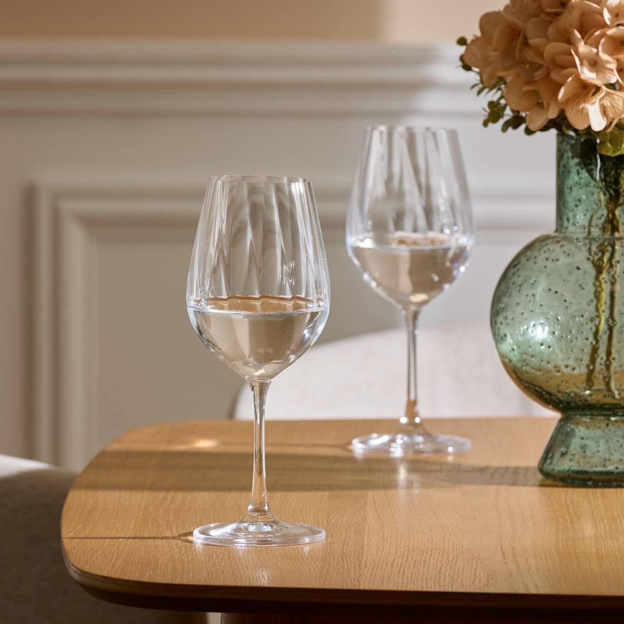 Voir la diapositive 3 : SECRET DE GOURMET Lot de 6 verres à pied  neva  50cl transparent