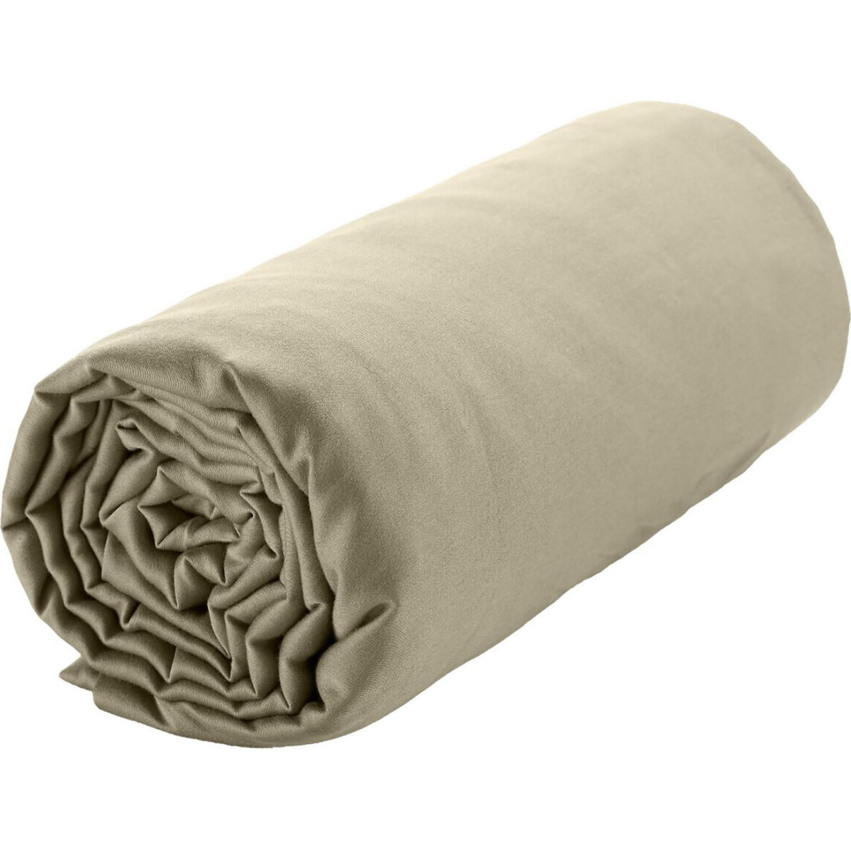 BATON ROUGE Drap housse 100% satin de coton 105 fils