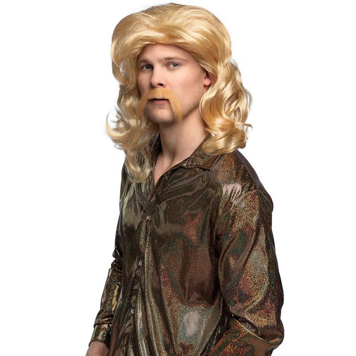 Boland Chemise Disco Shiny - Doré - L