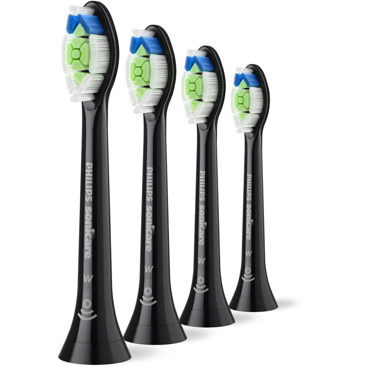 Philips Brossette dentaire Sonicare lot de 4 -  HX6064/88 white Optimal