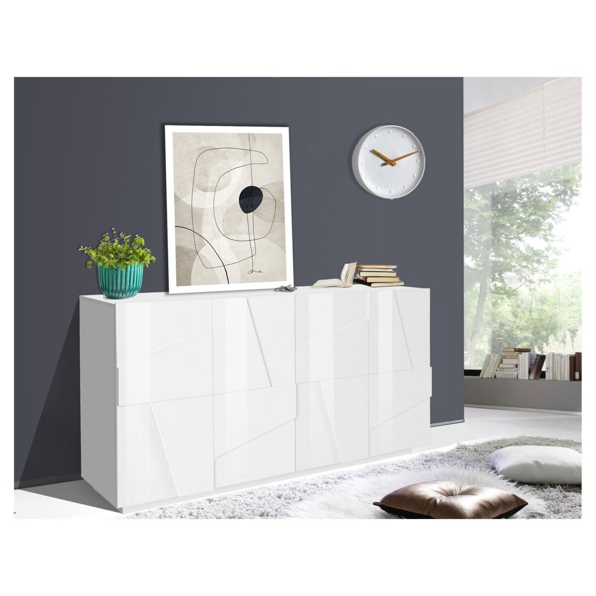 Buffet 4 portes L160cm PESCARA