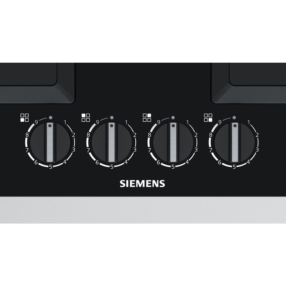Siemens Table verre gaz 60cm noir fleur de plan - ep6a6pb20