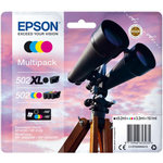 Epson Cartouches d'encre Epson 502/502XL Multipack - 4 pièces - Noir, Cyan, Magenta, Jaune