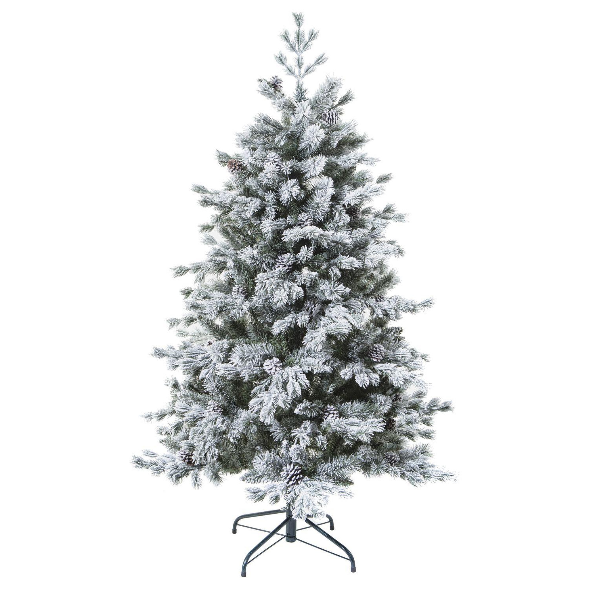 FEERIC LIGHT & CHRISTMAS Sapin enneigé grand format YUKON - Vert