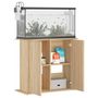 Voir la diapositive 4 : VIDAXL Support pour aquarium chêne sonoma 81x36x73cm bois d ingénierie