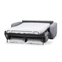 Voir la diapositive 7 : Canapé convertible système couchage express matelas 160x200 13cm 3 places en tissu  DYLAN 
