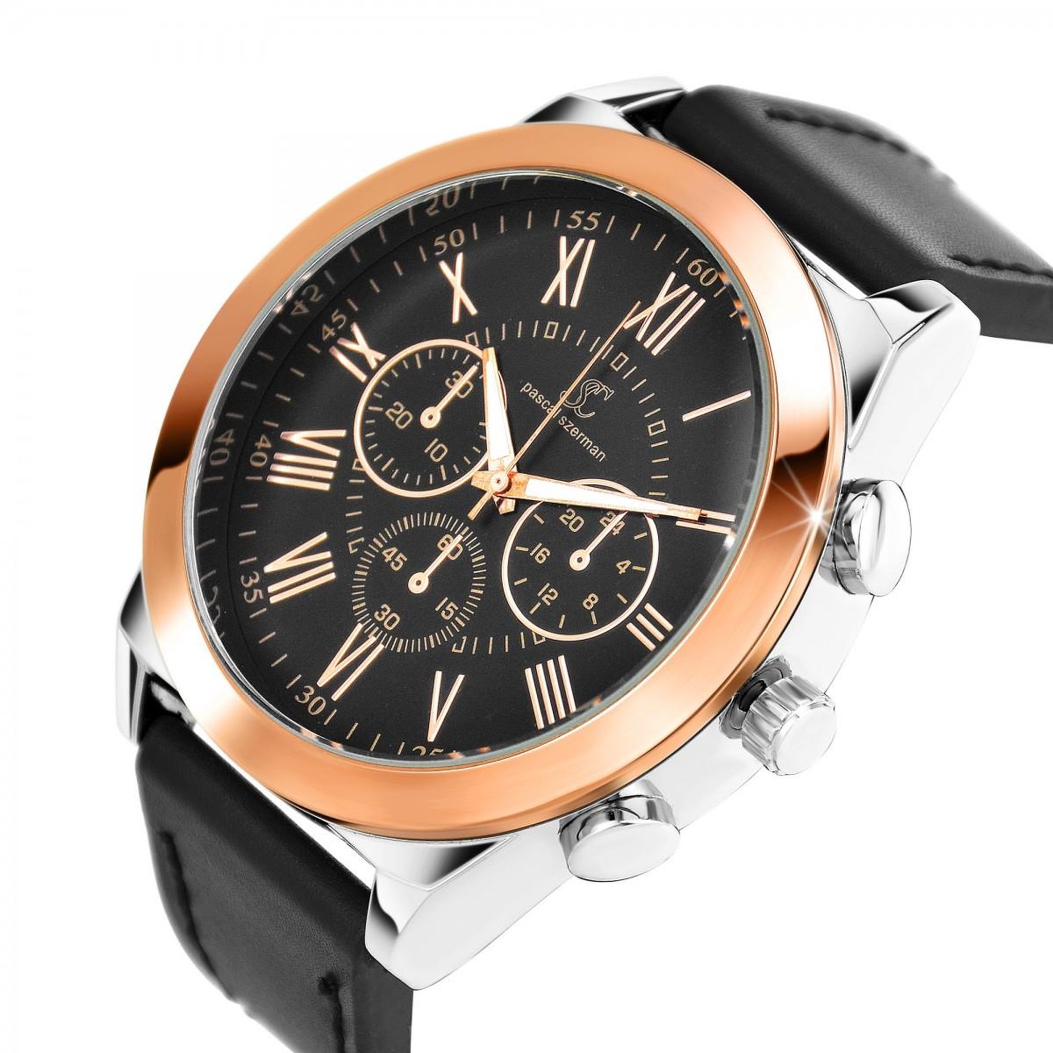 Voir la diapositive 3 : SC CRYSTAL Montre homme quartz par Pascal Szerman