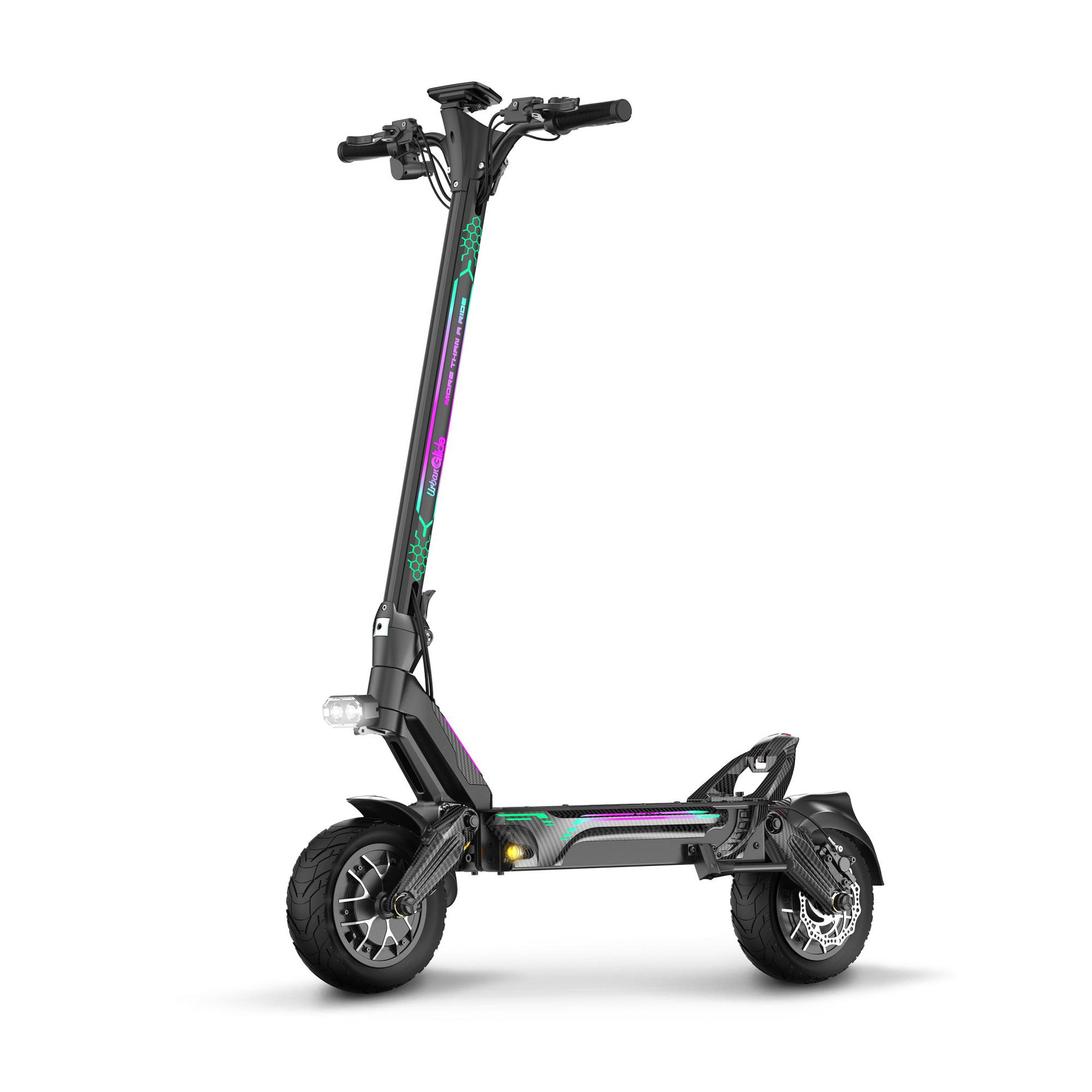 URBANGLIDE Batterie 52v/20ah – trottinette électrique – pneu 11'' tubeless – frein à disque hydraulique – autonomie max 100 km – poids 33,5kg