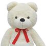 Voir la diapositive 3 : VIDAXL Ourson en peluche XXL Blanc 160 cm